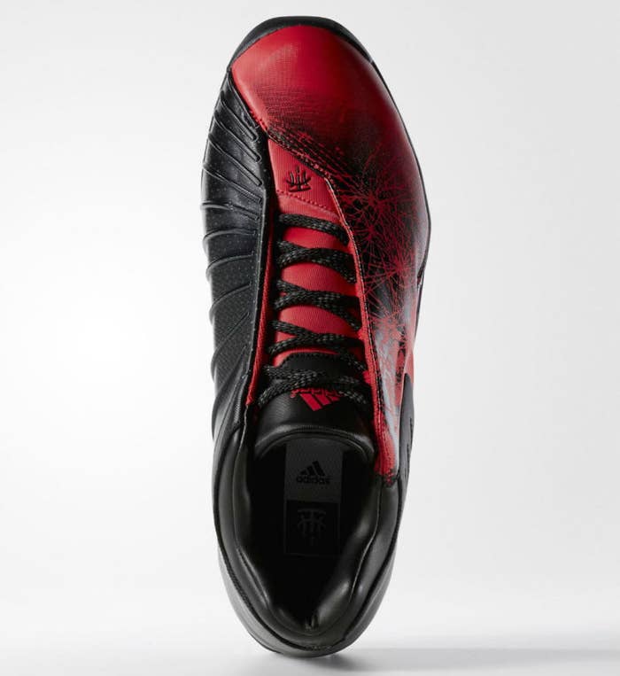 adidas TMAC 3 Black/Red Splatter (2)