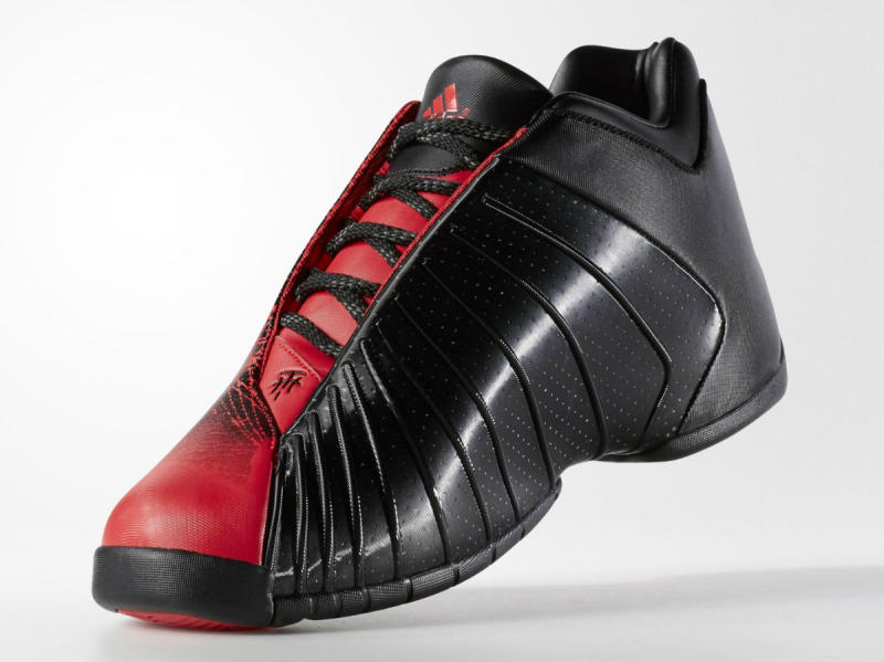 adidas TMAC 3 Black/Red Splatter (4)