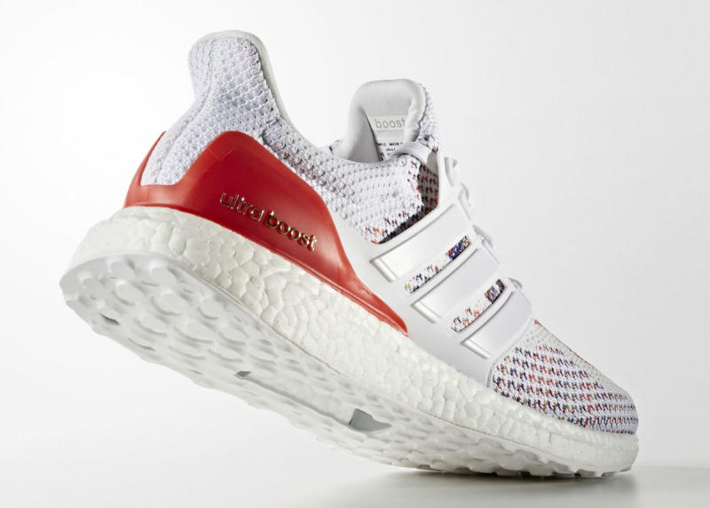 adidas Ultra Boost Multicolor White/Red (5)