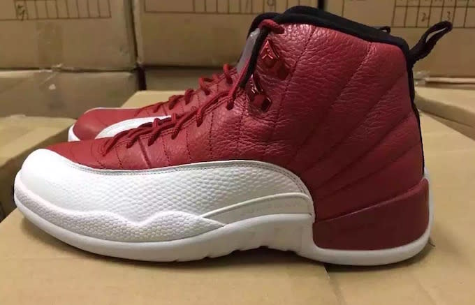 Jordan 12 gym hot sale red black