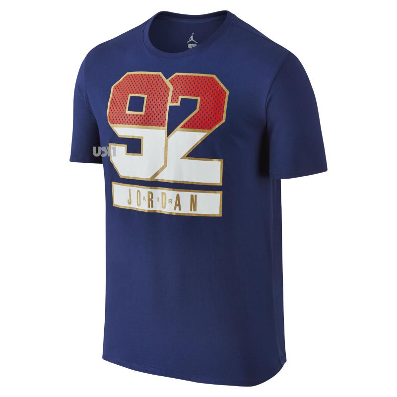 Air Jordan Dream Team &#x27;92 T-Shirt Navy