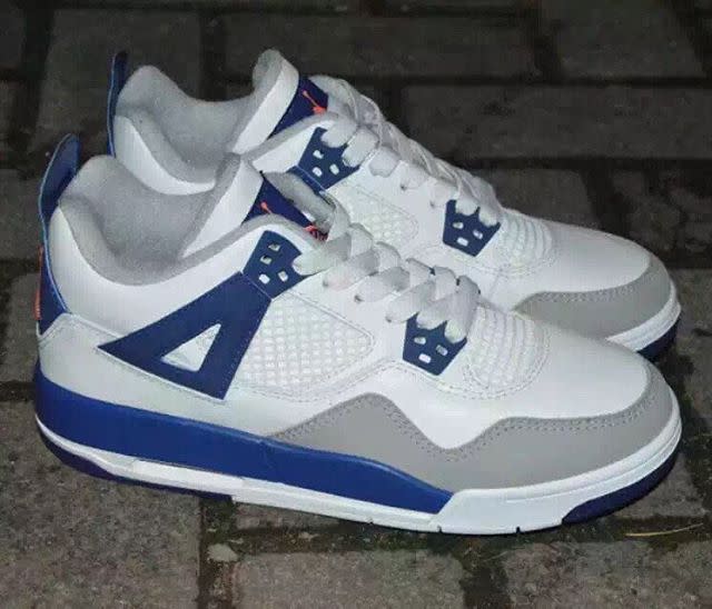 Jordan 4 2025 white and blue