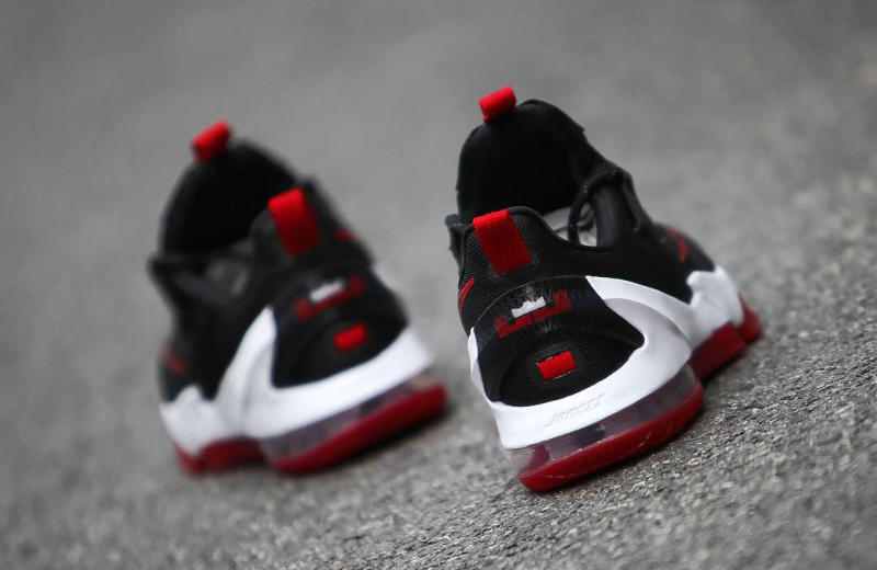 Nike LeBron 13 Low Black/Red (4)