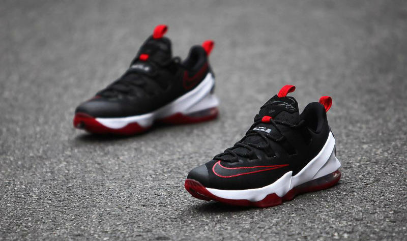 Nike LeBron 13 Low Black/Red (5)