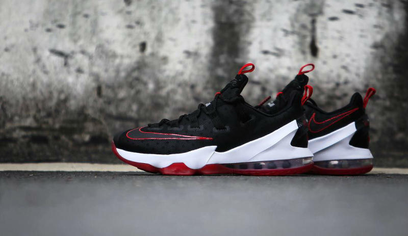 Nike LeBron 13 Low Black/Red (6)