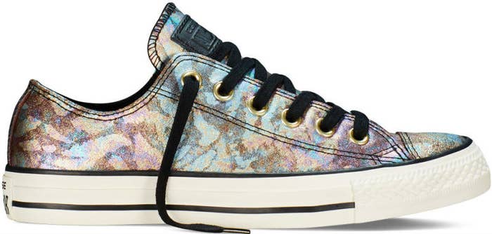 Converse Chuck Taylor All Star Low Iridescent Leather White