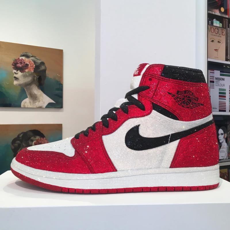 Bulls Crystal Air Jordan 1 by Daniel Jacob (1)