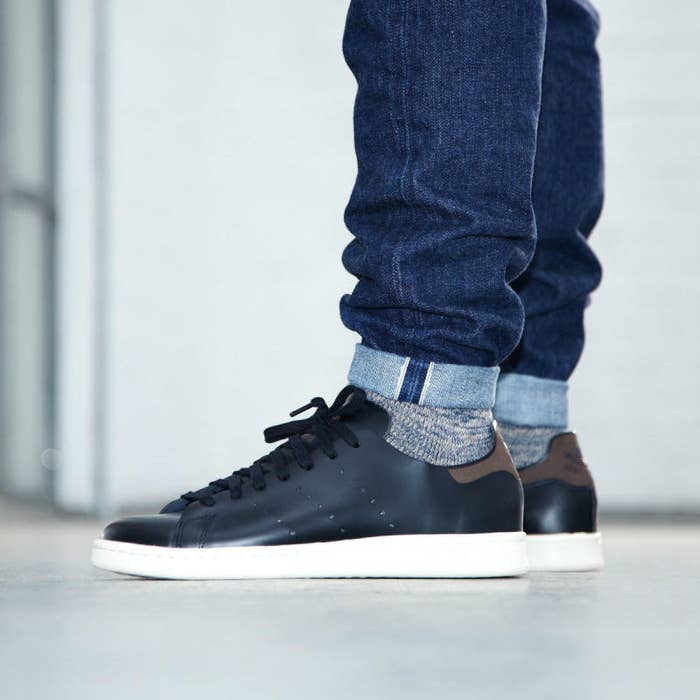 Deconstructed Stan Smith Black (2)