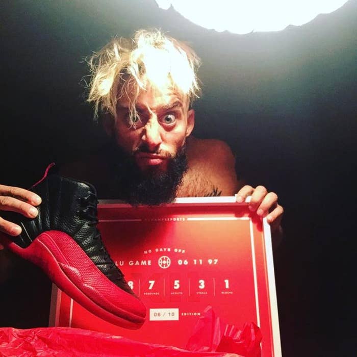 Enzo Amore Wearing the 