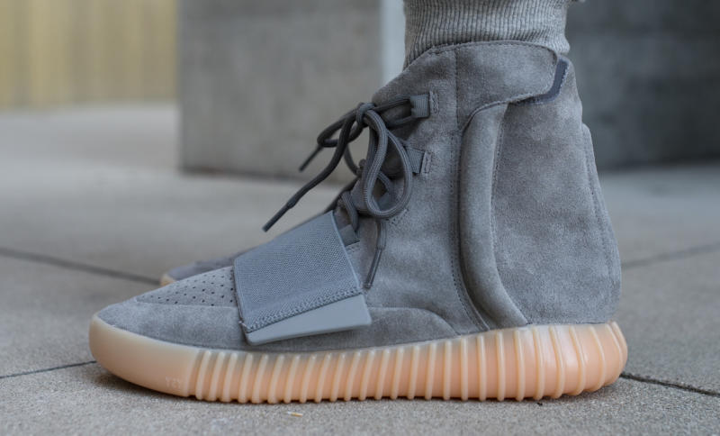 First on sale yeezy 750