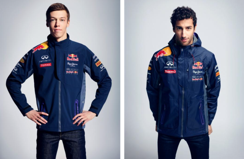 Daniel Ricciardo and Daniil Kvyat Image