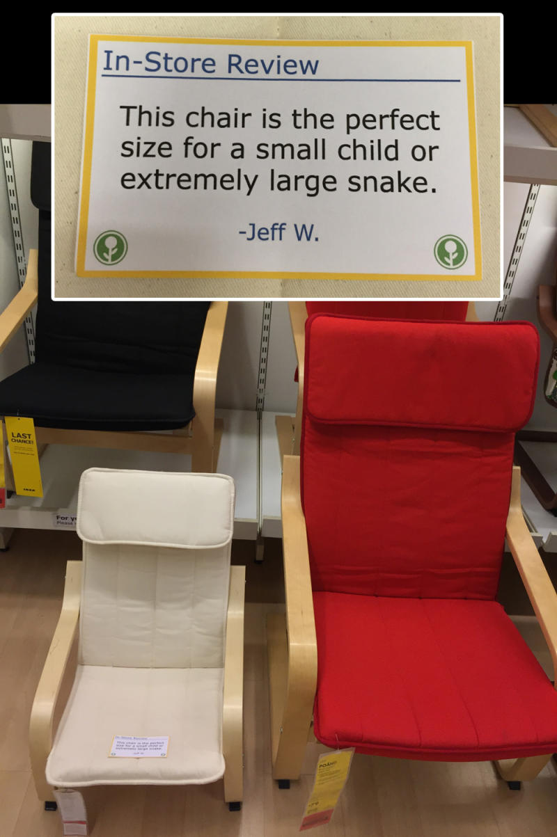 Jeff W. Review on Chairs