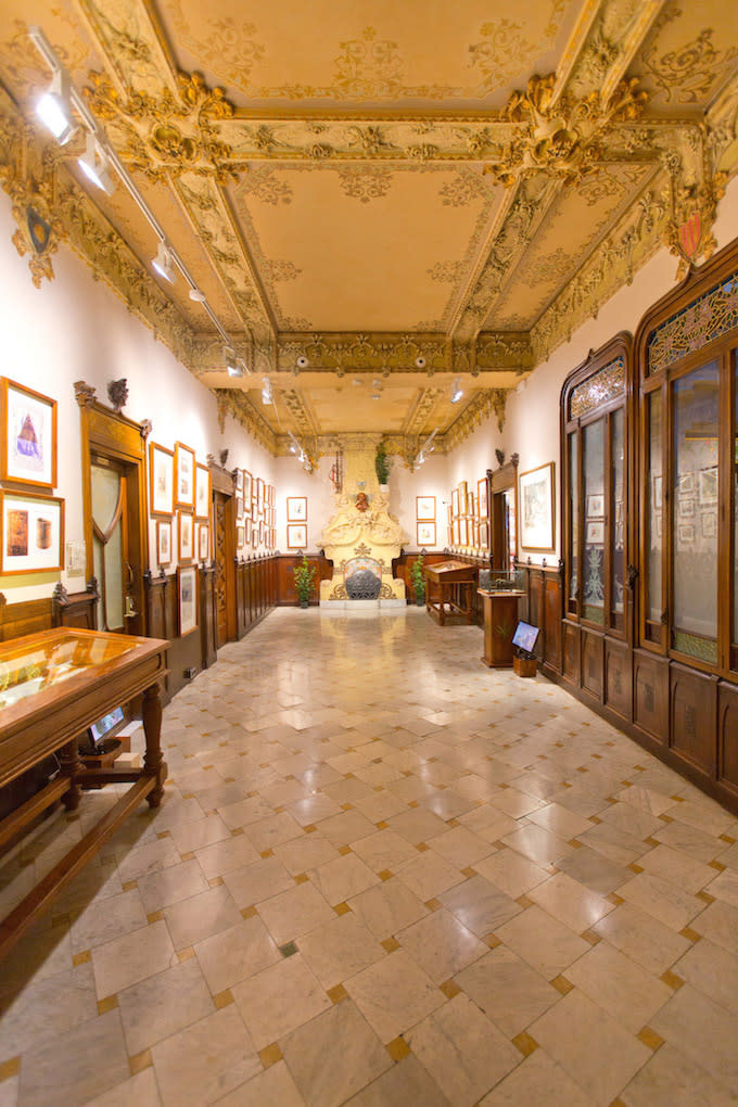 Interior Of The Cannabis Museum