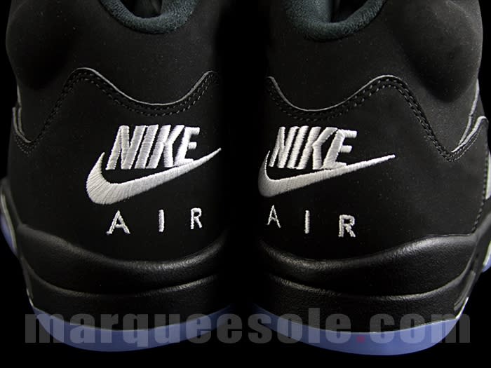 This Air Jordan 5 Black Metallic Silver Debuts In 2016 •