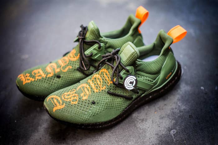 Kanye West Custom adidas Sneakers by Mache