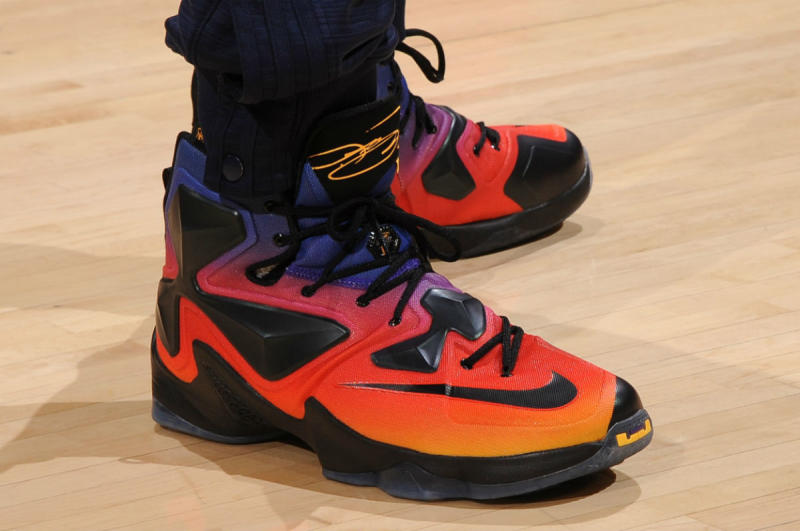 LeBron James Wearing the 