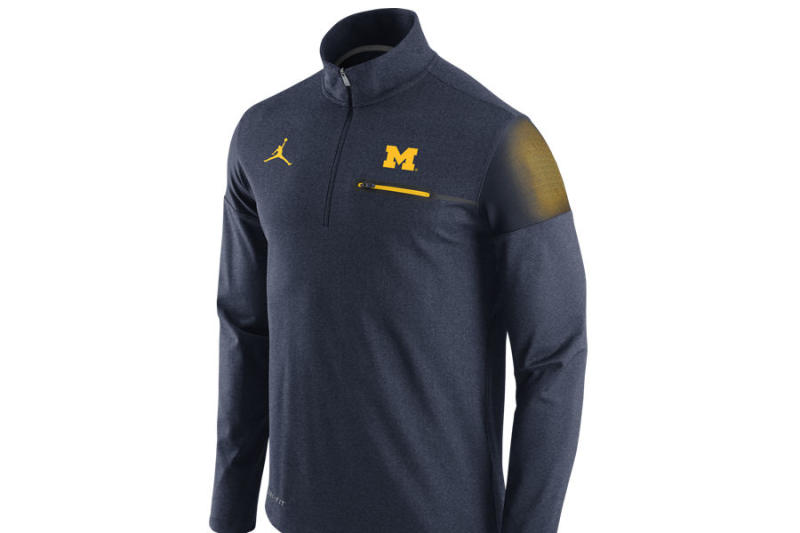 Michigan on sale jordan pullover