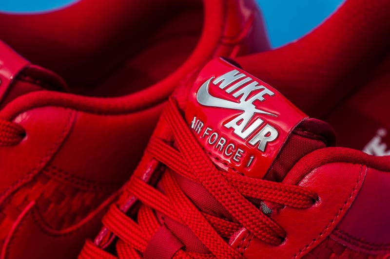 A Woven Gym Red Air Force 1 Is Here •
