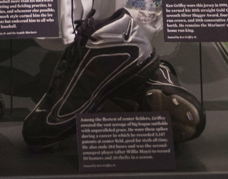 Ken Griffey's Cleats Are Part His Hall of Fame Display | Complex
