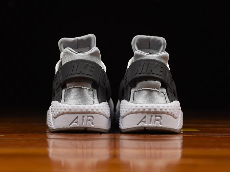 Nike Air Huarache White/Wolf Grey-Dark Grey 318429-103 (3)