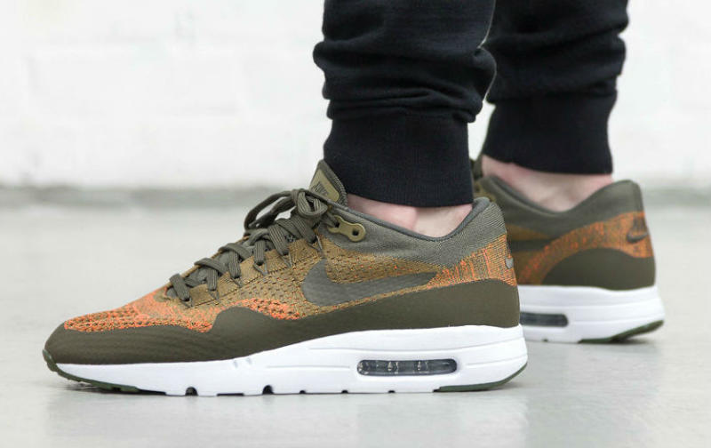 Nike Air Max 1 Ultra Flyknit Olive 843384-300 (3)