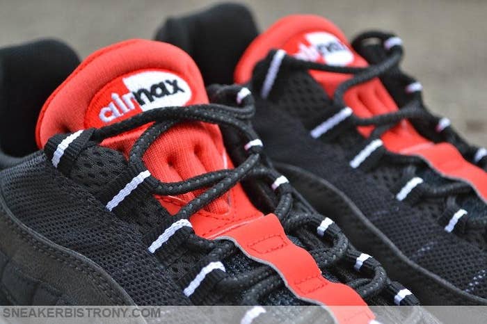 Nike Air Max 95 Essential Black/Challenge Red (2)