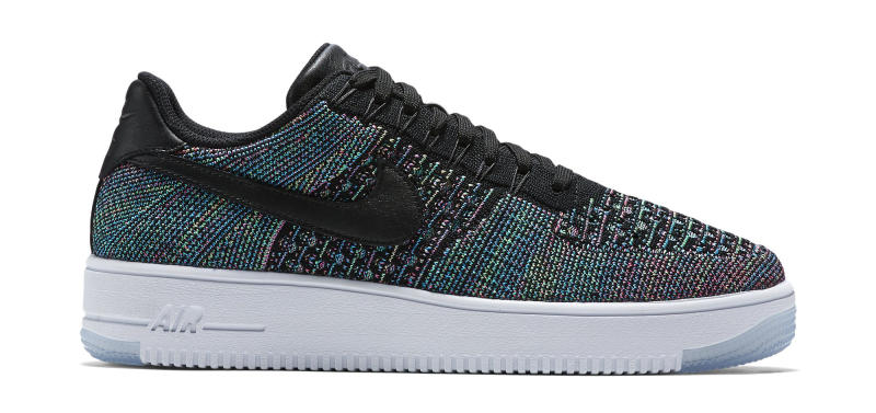 Pink flyknit sale air force 1