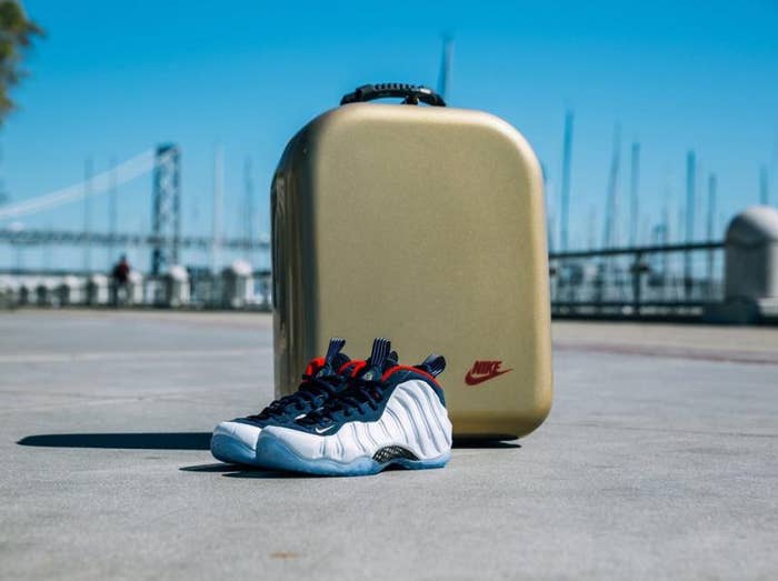 Nike Air Foamposite Olympic with Special Packaging at Golden Air