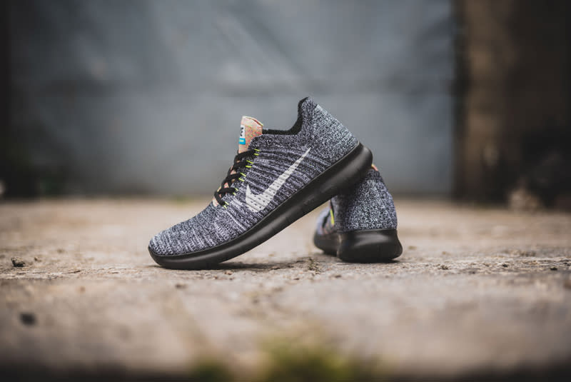 Nike free run hot sale flyknit multicolor