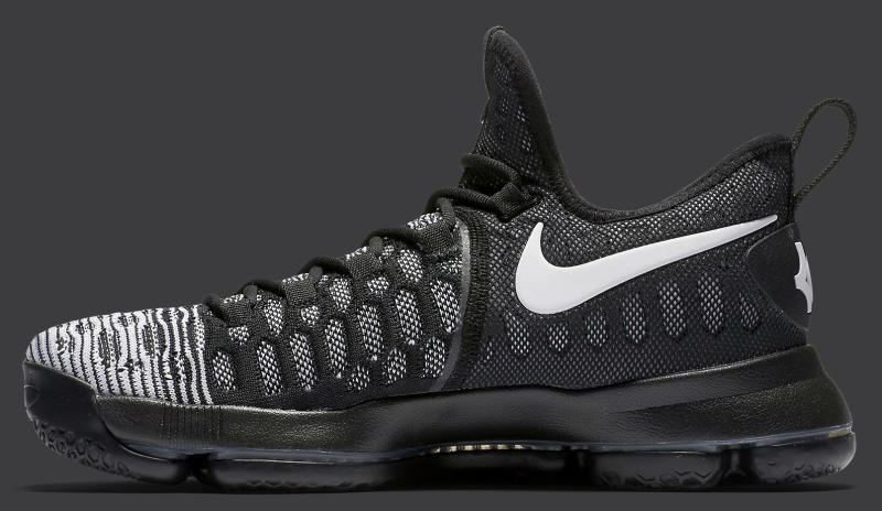 An Official Look at the Nike KD 9 in Black and White