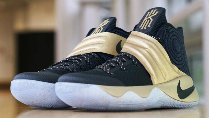 Nike Kyrie 2 Navy/Gold Finals PE (2)