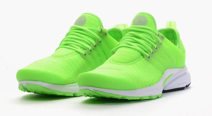 Presto womens hotsell neon green