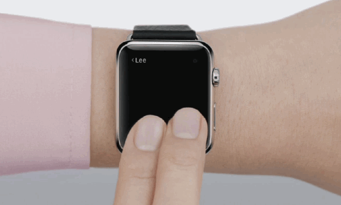 Touch Feature Apple Watch