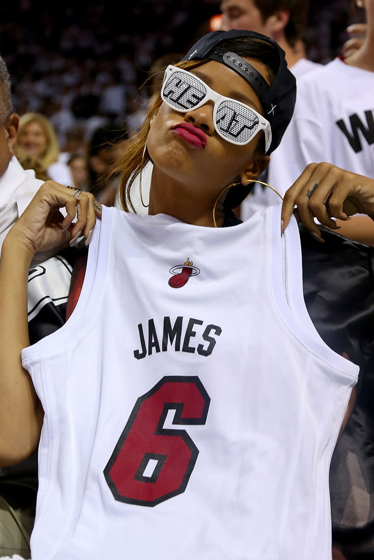 Rihanna store and lebron