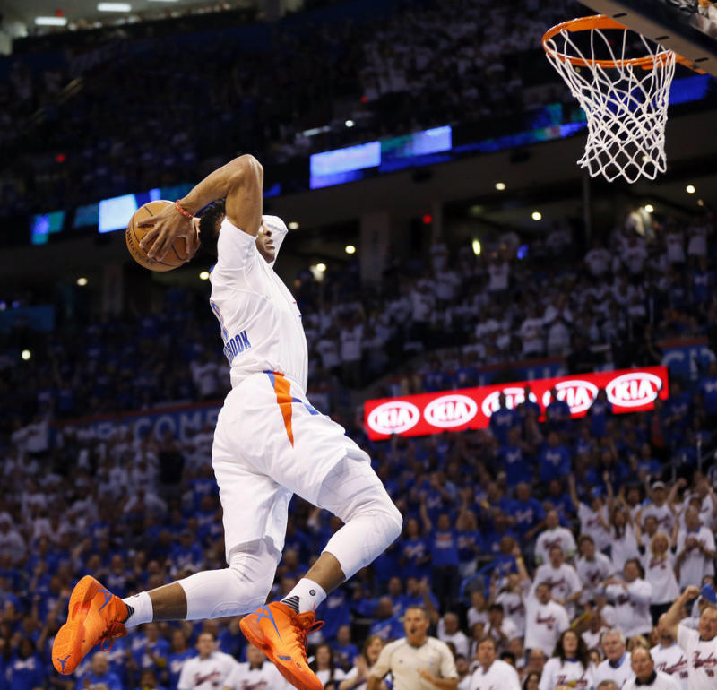 SoleWatch Russell Westbrook Wore Two Air Jordan 30 PEs Last Night