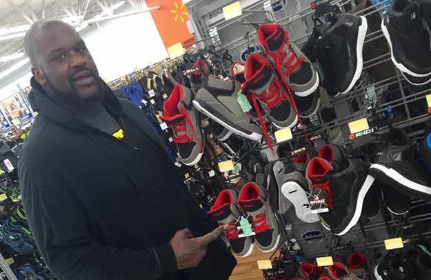 Shaq Says He's Sold 120 Million Pairs of Kids' Sneakers at Wal-Mart