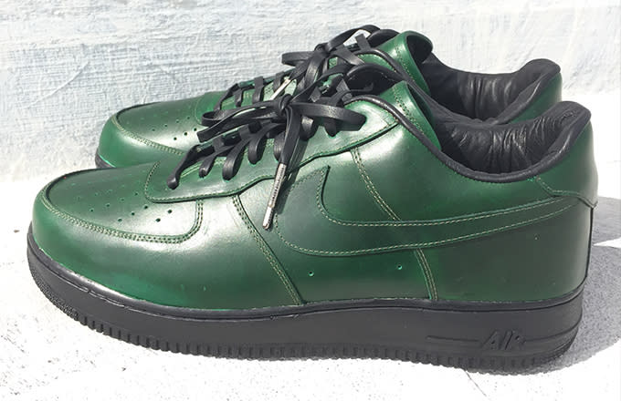 Green Customize Nike Sneaker