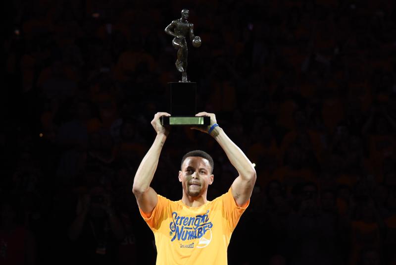Stephen Curry Receives Second MVP Award