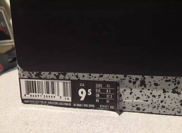Size 11 - Air Jordan 5 Retro x Supreme Desert Camo 2015 824371-201