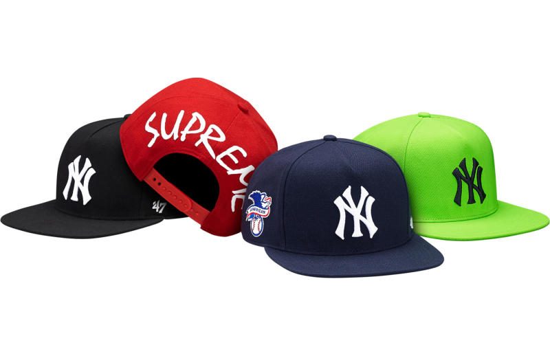 Supreme Collaborates with 47 Brand on a Full NY Yankees Capsule Collection