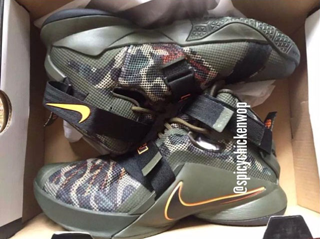 Lebron soldier store 9 camo