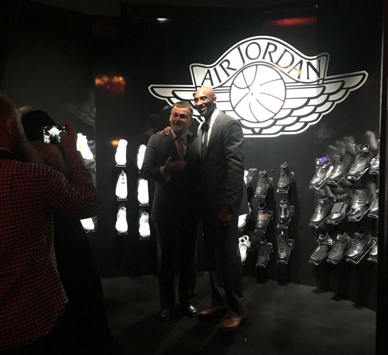 Michael Jordan Gives Kobe Bryant Air Jordans (1)