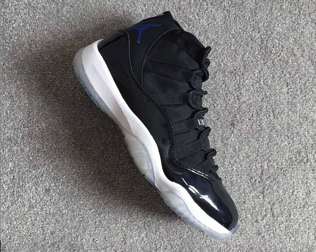 Jordan 11 space jam size 7 sale