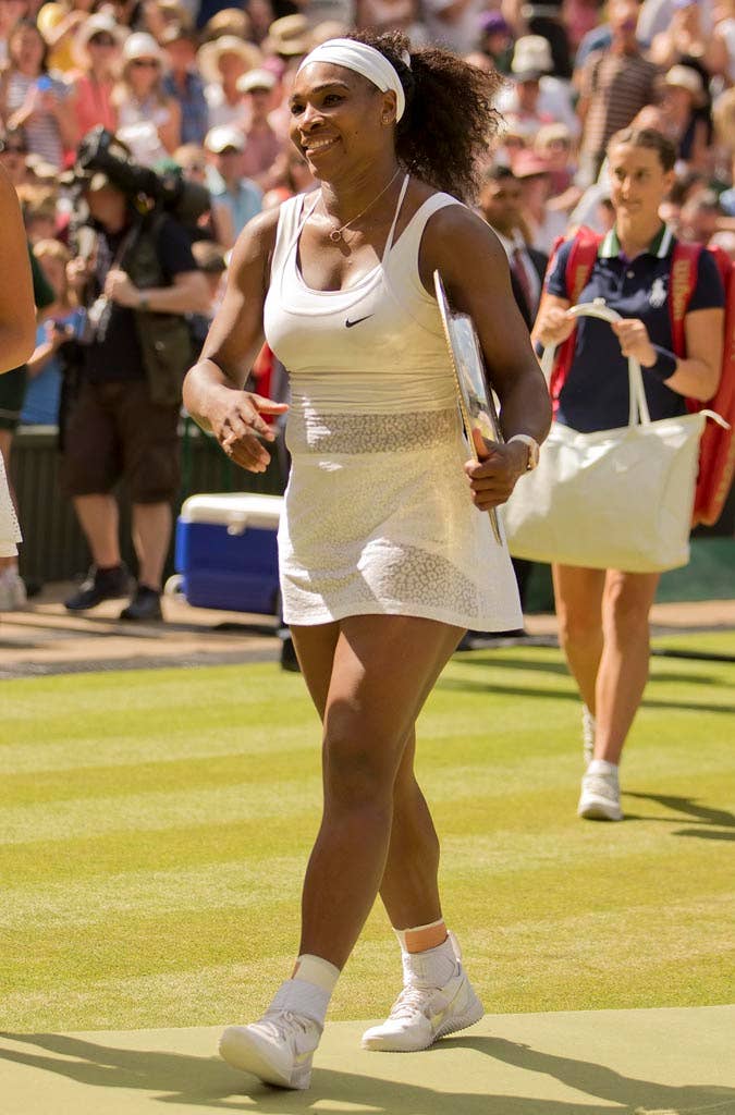 Serena Williams Serena Slam Wimbledon NikeCourt Flare Shoes (2)