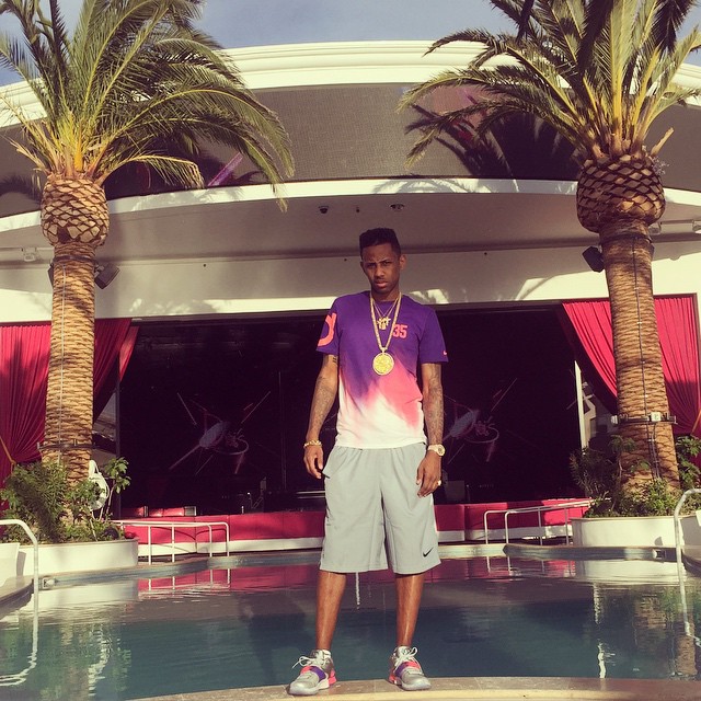 Fabolous wearing the &#x27;All-Star&#x27; Nike KD VII 7