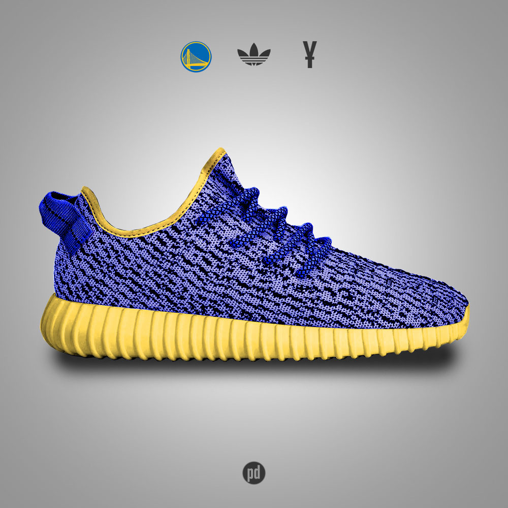 adidas Yeezy 350 Boost for the Golden State Warriors