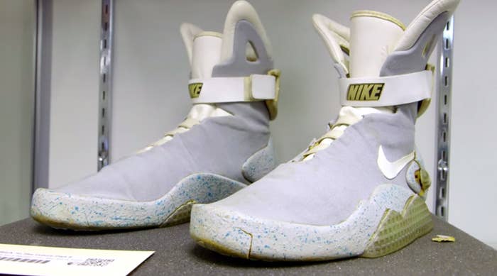 Here's Where McFly's Original 'Back to the Future' Nikes Are Hiding | Complex
