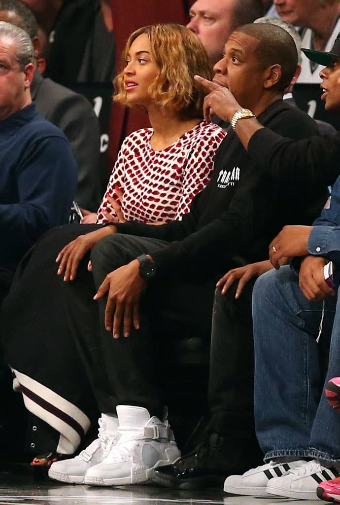 Jay Z wears Pigalle x Nike Air Raid White (2)