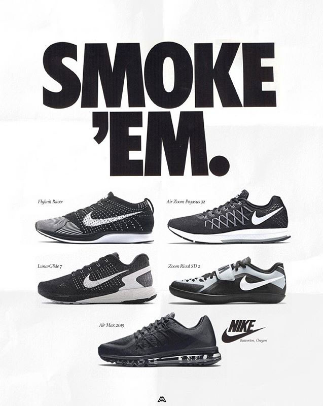 2015 Nike Runners Vintage Ad