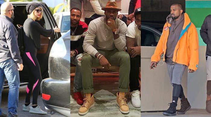 Celebrity Sneakers January 2 2016
